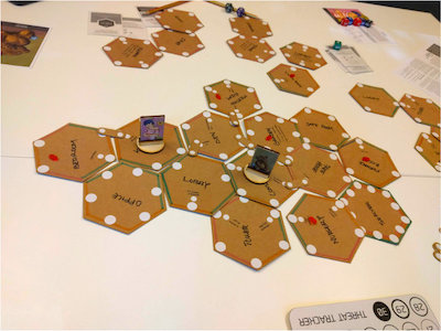 The new iterations allowed players to more directly interconnect digital/non-digital spaces through connector tokens.